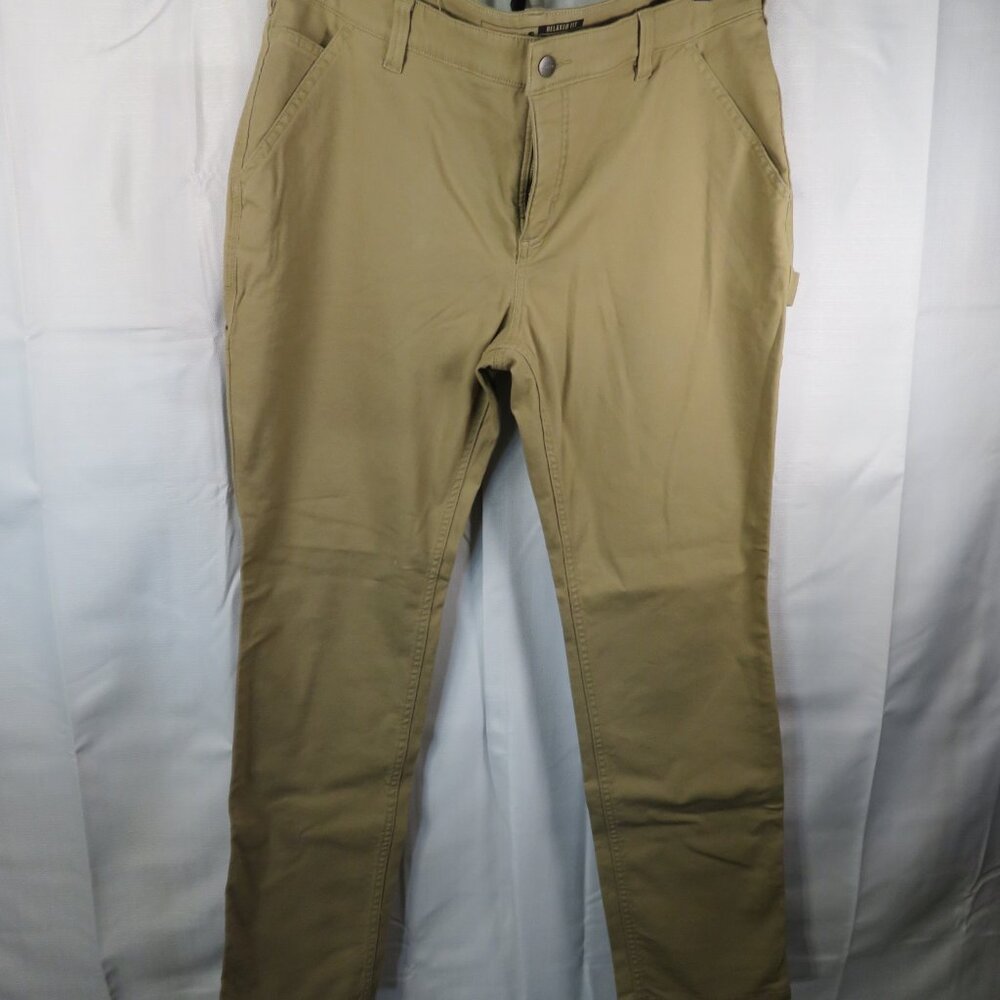 Carhartt Rugged Flex Relaxed Fit Canvas Pant Women's Size 16 Waist 38